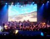 Achtergrondscherm bij concert/orkest