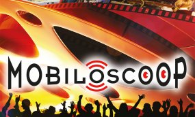 Logo en advertentie Mobiloscoop